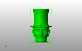 亚伯拉罕林肯花盆主视图