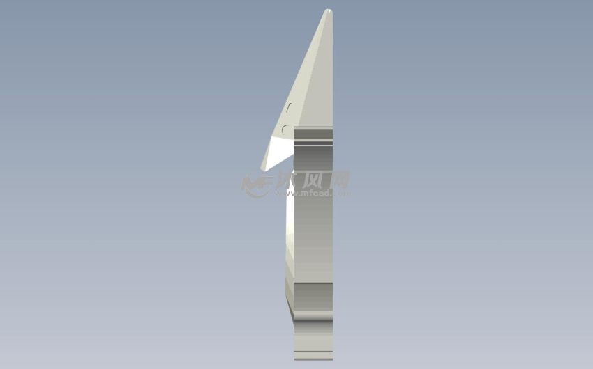 翼龙模型侧视图