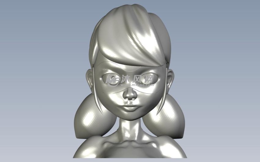 瓢虫少女正视图