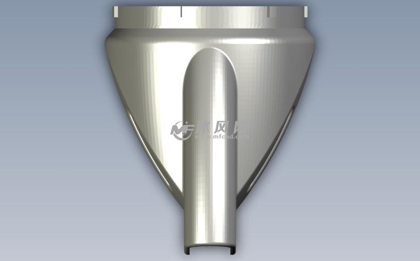 吹风机拉直头发前视图