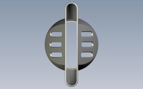 吹风机拉直头发俯视图