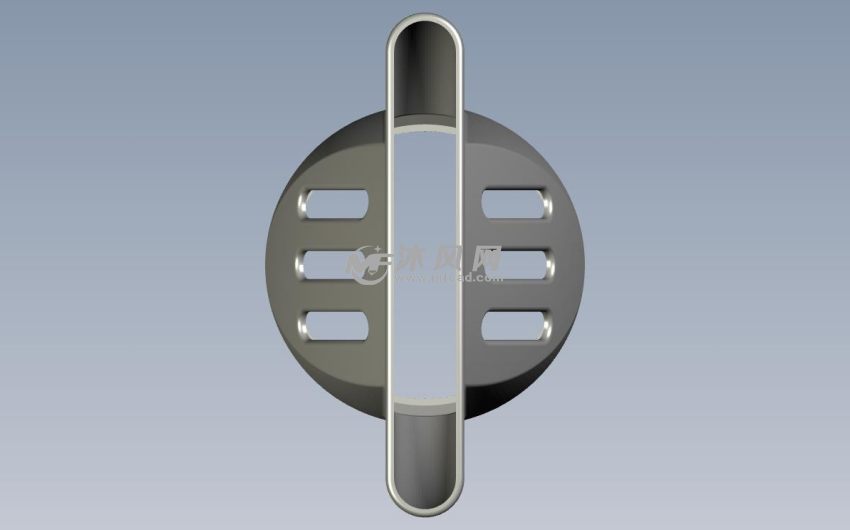 吹风机拉直头发俯视图