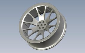 汽车轮毂软件模型