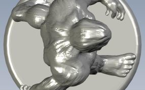 喜马拉雅山大脚怪俯视图