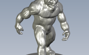 喜马拉雅山大脚怪轴测图