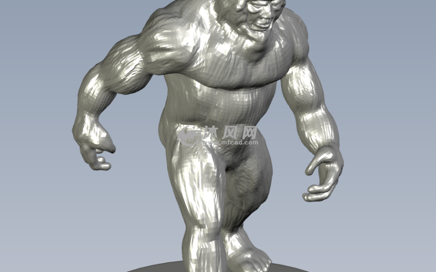 喜马拉雅山大脚怪轴测图