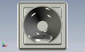 创意奖杯俯视图