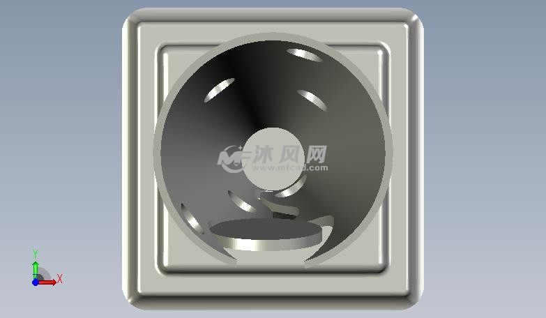 创意奖杯俯视图