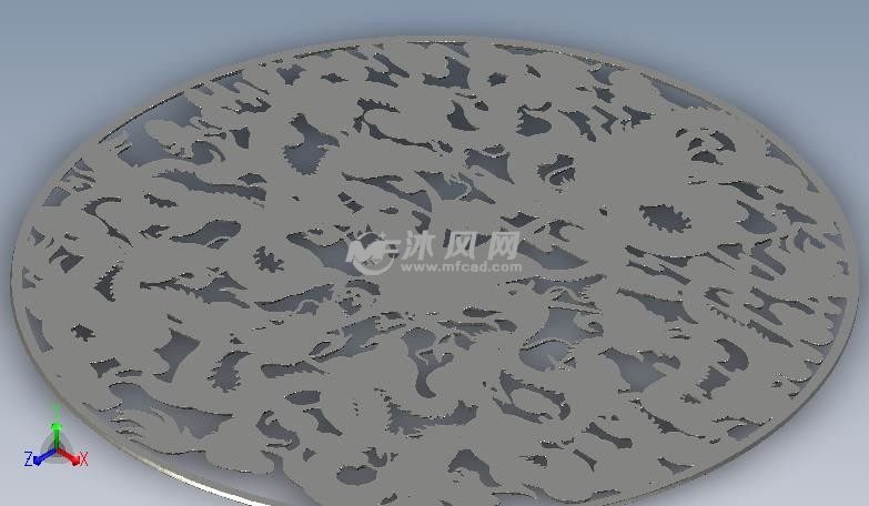 九龙戏珠轴测图