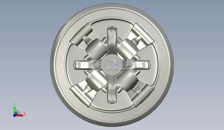 珠宝挂件俯视图