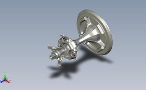 珠宝挂件轴测图