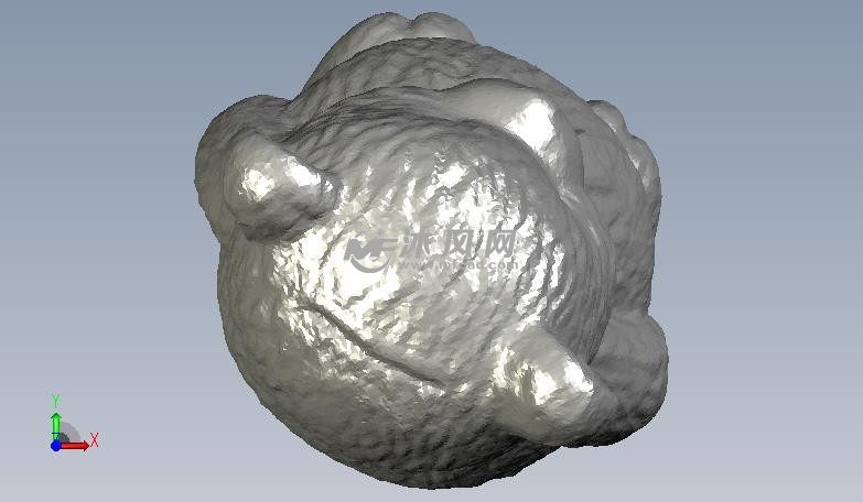 小熊存钱罐俯视图