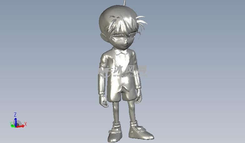 名侦探柯南轴测图