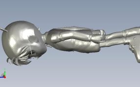 名侦探柯南侧视图