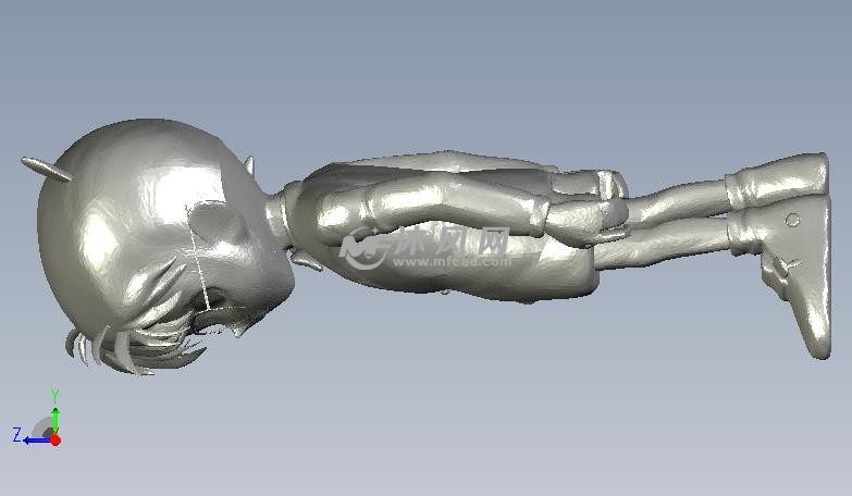 名侦探柯南侧视图