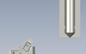 3D打印机模型俯视图