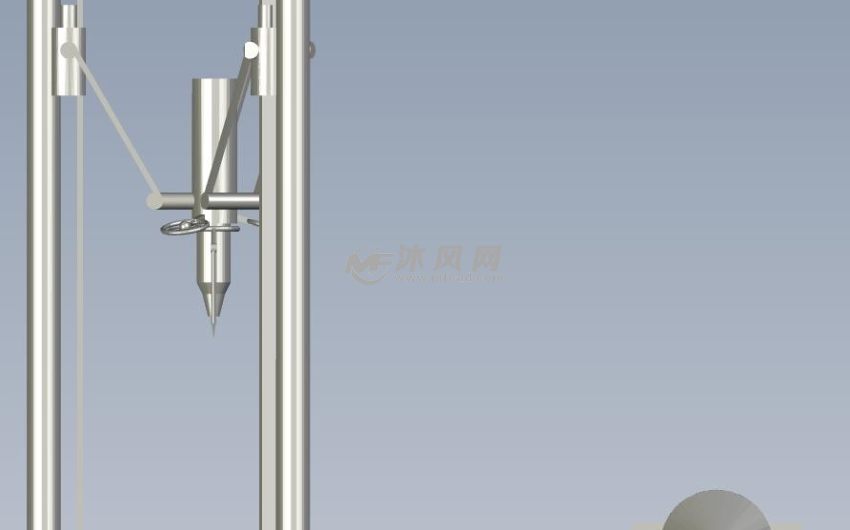 3D打印机模型正视图