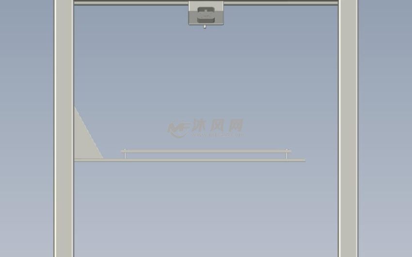 3D打印机正视图