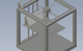 3D打印机轴测图