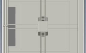 3D打印机俯视图