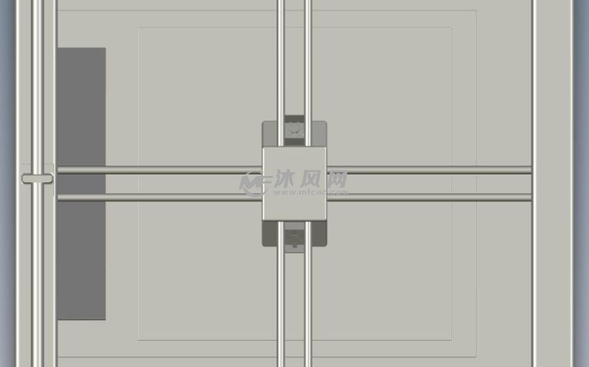 3D打印机俯视图