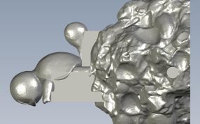 喷水杰尼龟侧视图