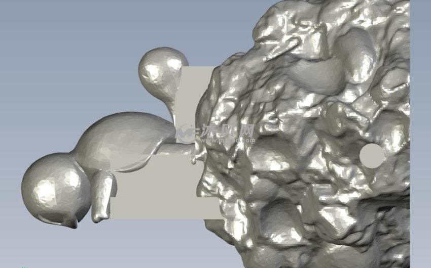 喷水杰尼龟侧视图