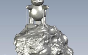 喷水杰尼龟正视图