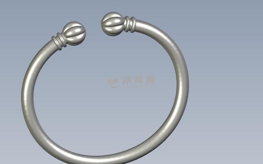 南瓜球手镯软件模型