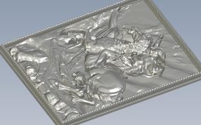 拿破仑装饰版画俯视图