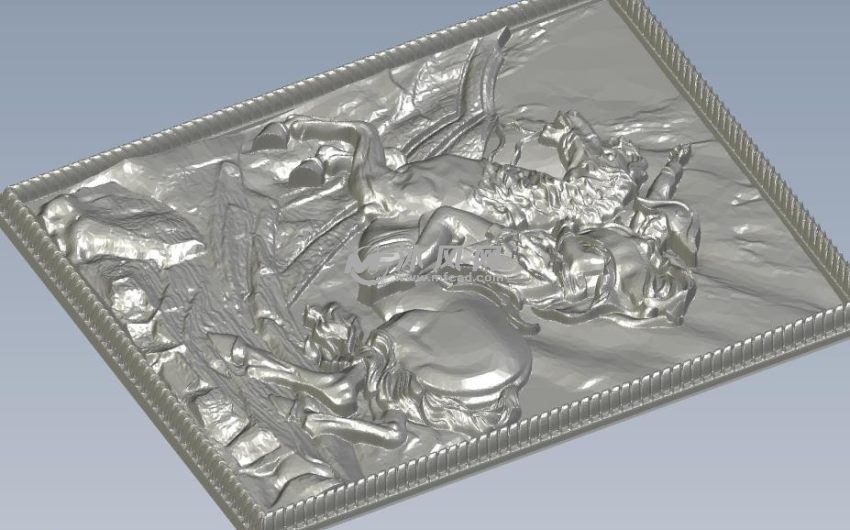 拿破仑装饰版画俯视图