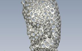 镂空小鹿俯视图