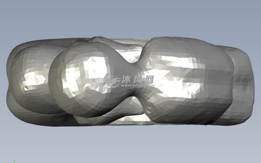 创意Kiss摆件俯视图