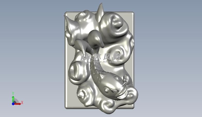 白鱼入舟闲章俯视图