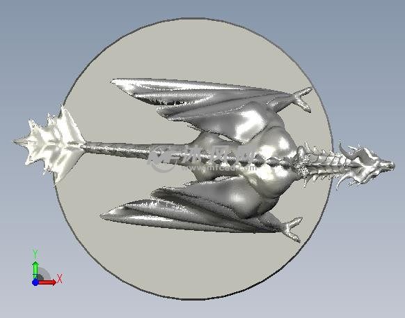 龙与骑士俯视图