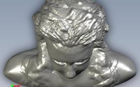 女人头像俯视图