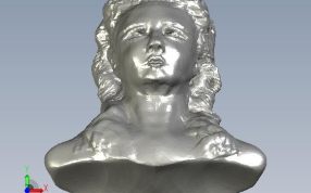 女人头像正视图