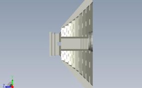 玛雅金字塔侧视图
