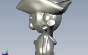 海盗猴子侧视图