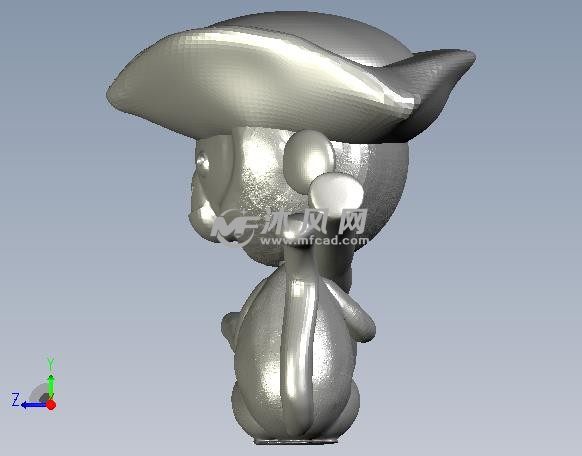 海盗猴子侧视图