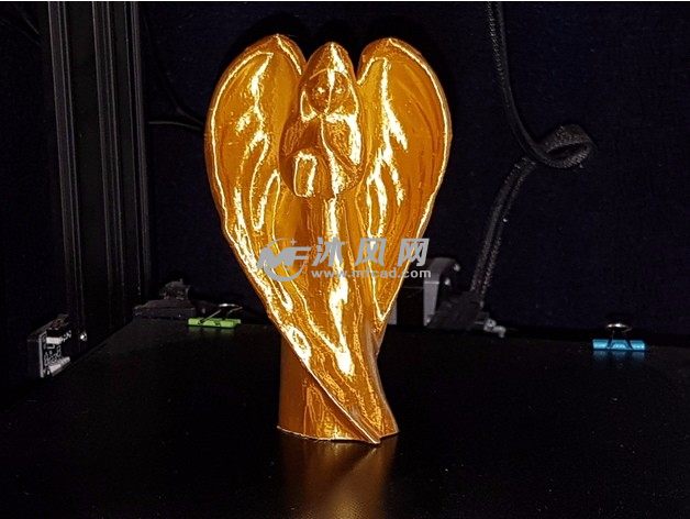 天使圣诞树礼帽成品图