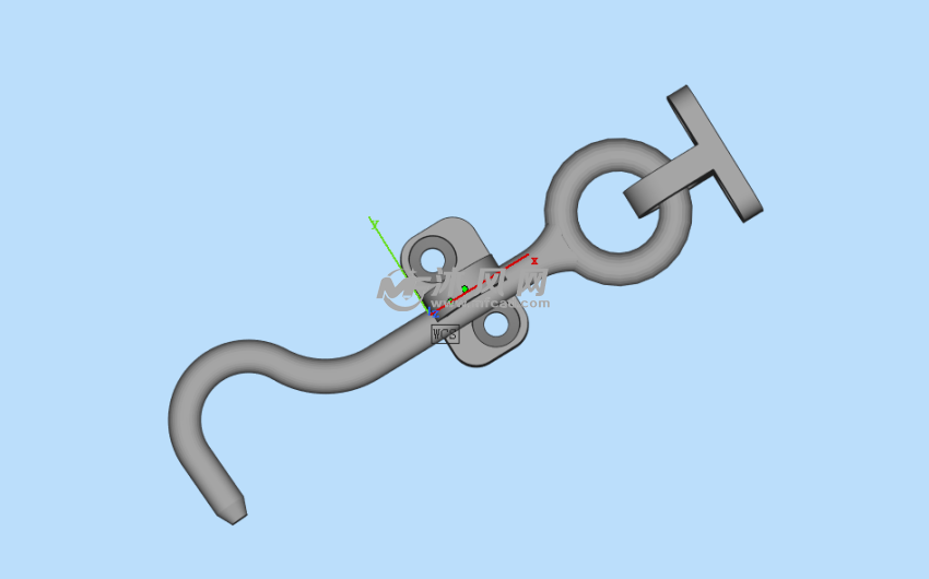 闭环门锁所有零件 