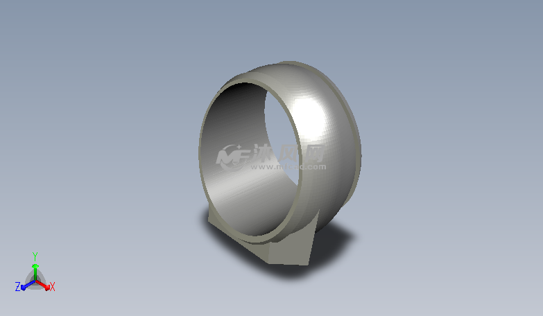 超人戒指轴测图