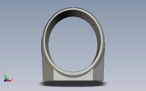 超人戒指俯视图