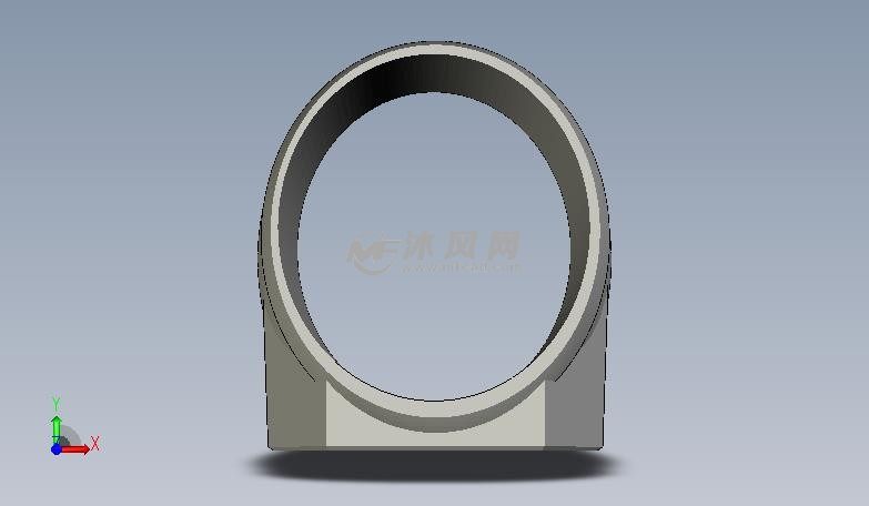 超人戒指俯视图