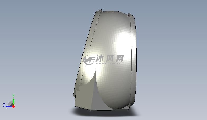 超人戒指侧视图