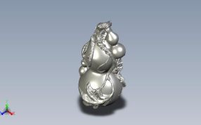 创意葫芦轴测图