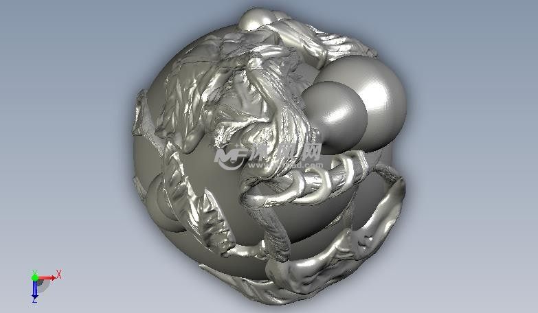 创意葫芦俯视图