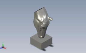 马头模型轴测图