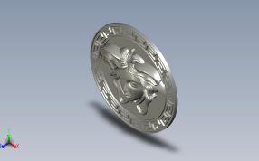 美杜莎头像轴测图